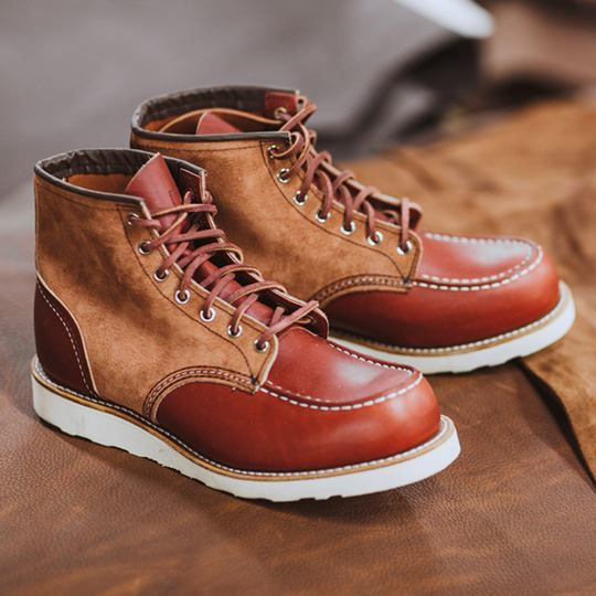 Red Wing 8819 Classic Moc Two Tone - HIP Blog